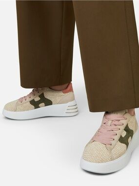 Hogan Rebel Beige Green, size 37 (US7)